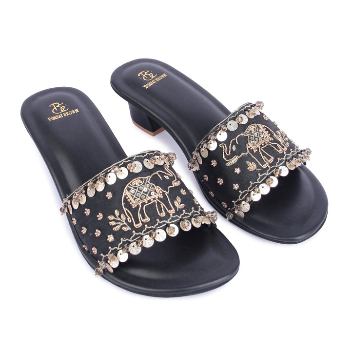 Haathi Embellished Slides