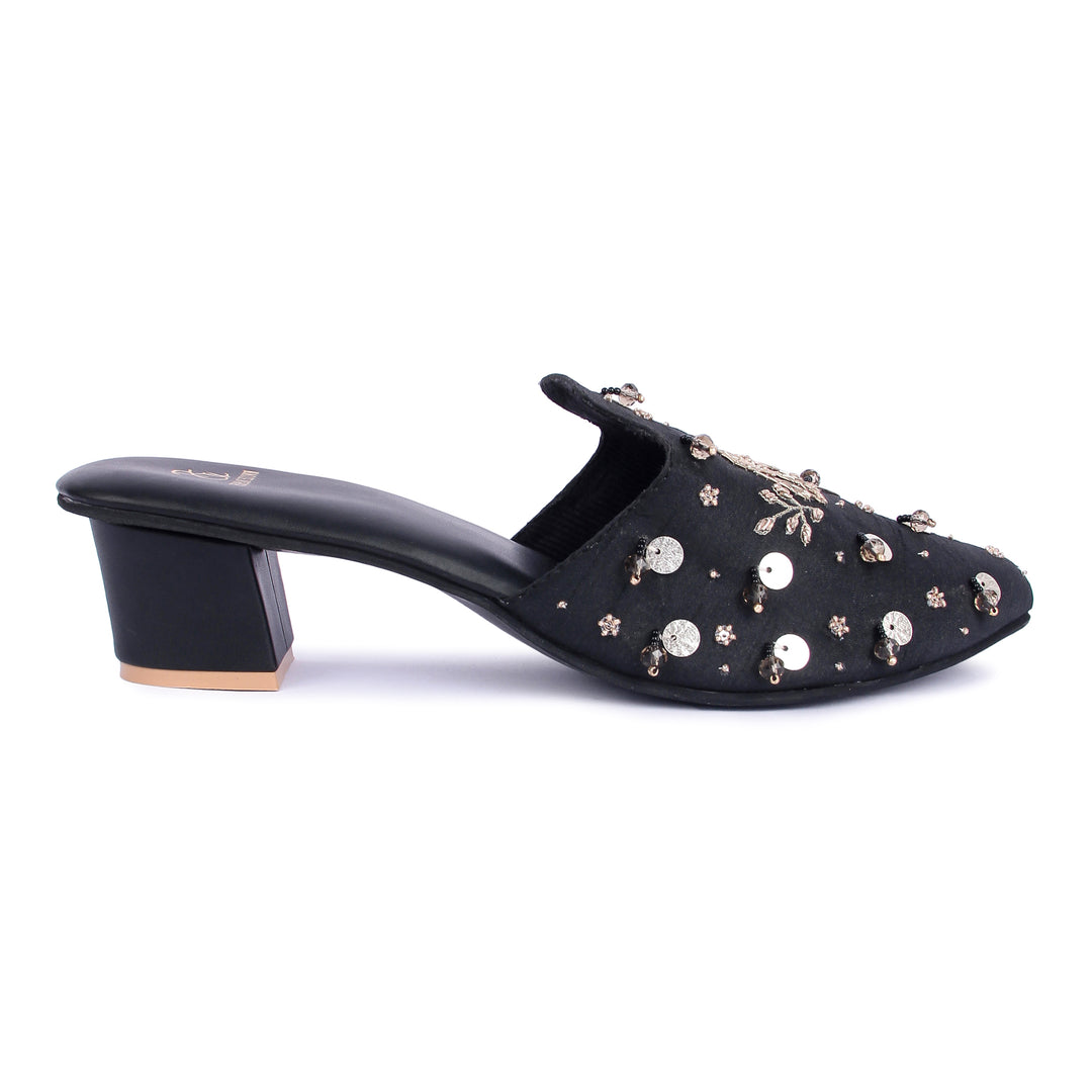 Haathi Embellished Mules