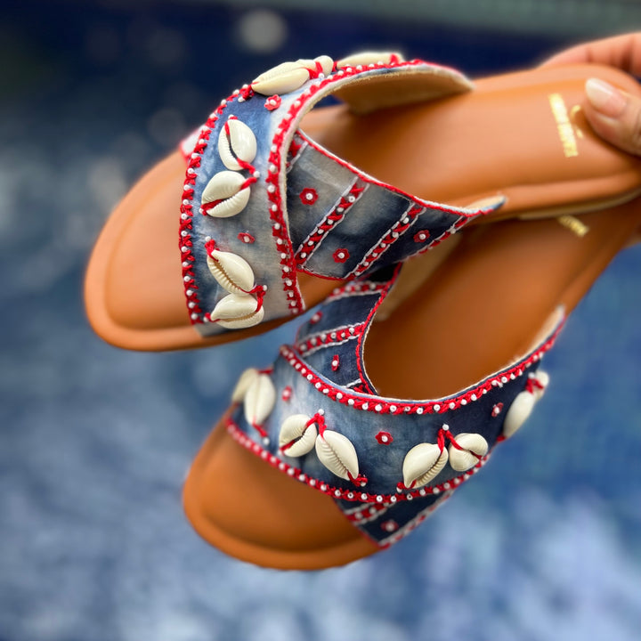 Sea Shells Criss Cross Slides