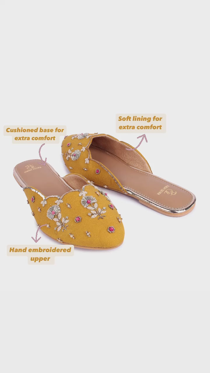 BFF Mules - Haldi