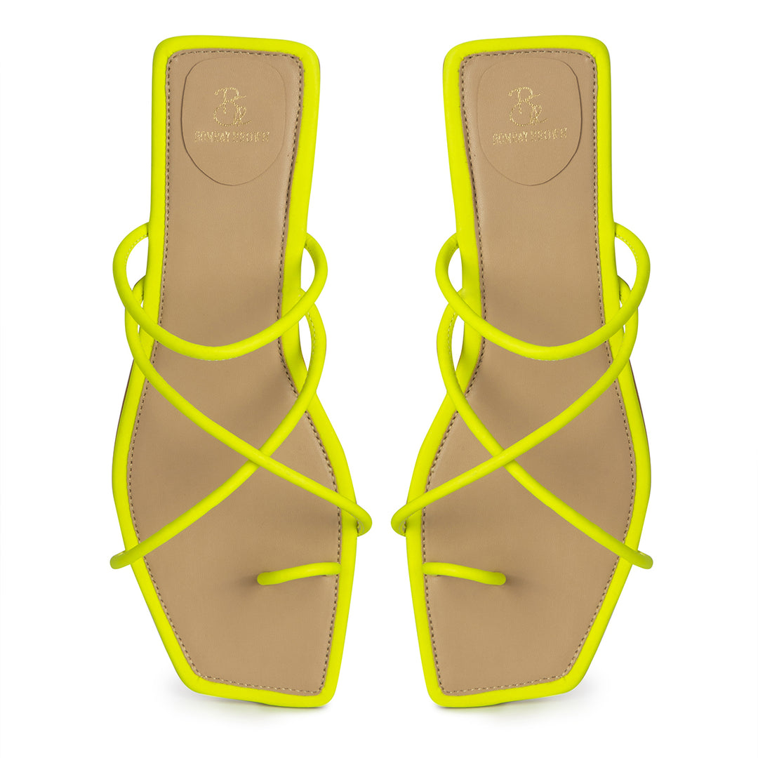 Fluorescent Yellow Flats