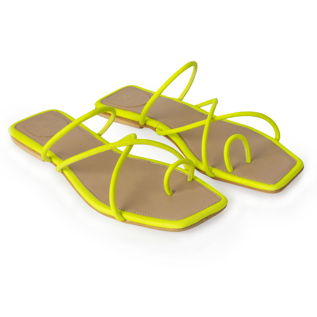 Fluorescent Yellow Flats