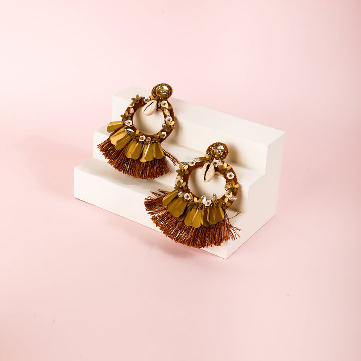 Antique Tassel Affair Earrings