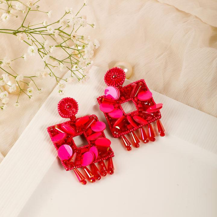 Fierce Fuchsia Earrings