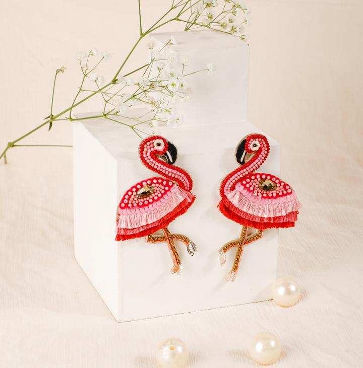 Flamingo Earrings