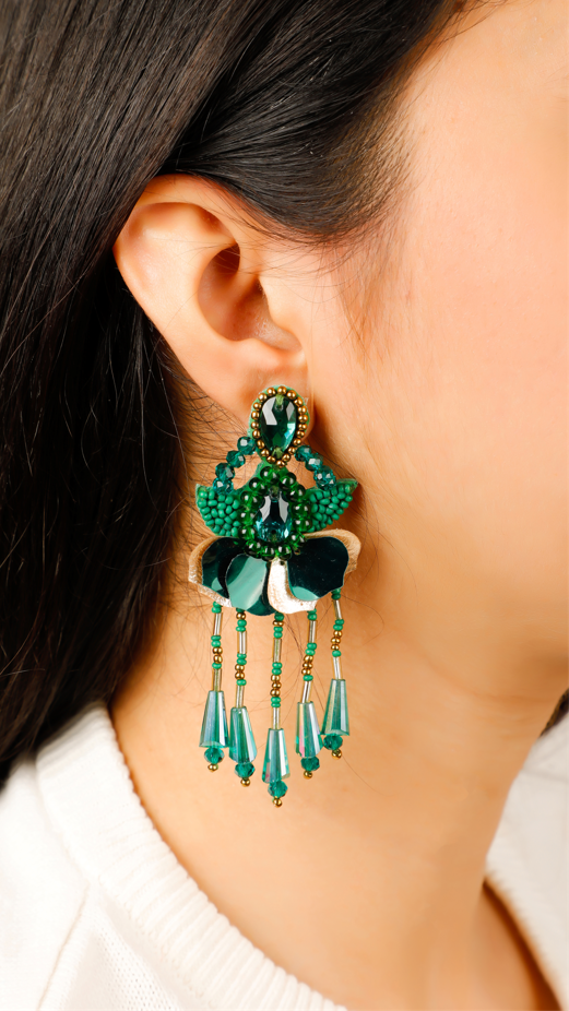 Emerald Avenue Earrings