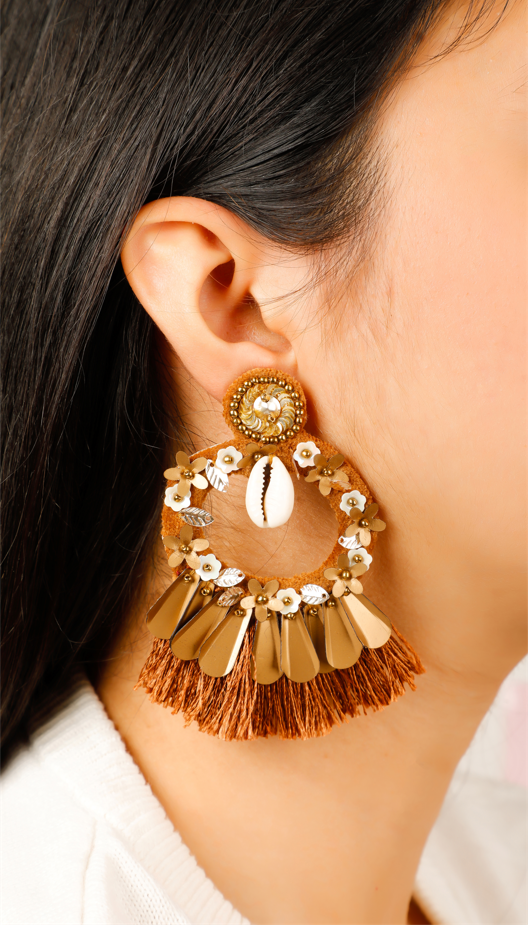 Antique Tassel Affair Earrings