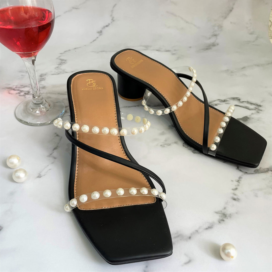 Stella Pearly Black sliders